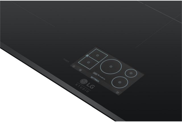 LG Studio 36" Black Induction Cooktop-5