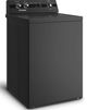 Huebsch® Matte Black Top Load Washer & Electric Dryer Laundry Pair-3