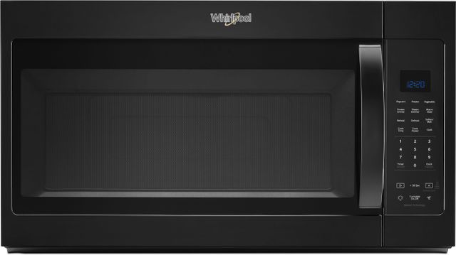 Whirlpool® 1.9 Cu. Ft. Black Over The Range Microwave