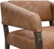 International Furniture Direct Murcia Caramel Armchair-1