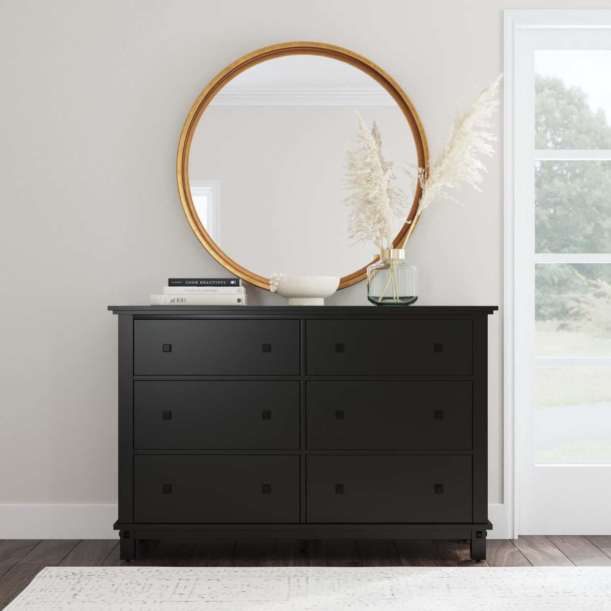 homestyles Oak Park Black Dresser - Thumbnail 2