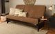 Kodiak Furniture Phoenix Marmont Mocha/Espresso Queen Futon with Mattress-1
