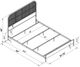 Coaster® Amherst White Queen Metal Rod Bed-4