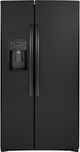 GE® 21.8 Cu. Ft. Black Slate Counter Depth Side-By-Side Refrigerator-0