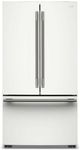KitchenAid® 36" 24.3 Cu. Ft. Porcelain Counter Depth French Door Refrigerator with Interior Dispenser-3