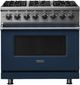 Viking® 5 Series 36" Slate Blue Pro Style Dual Fuel Range-0