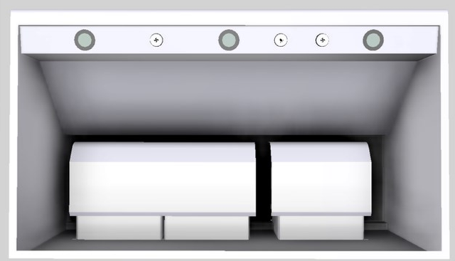 Vent-A-Hood® 42" White Wall Mounted Range Hood-2