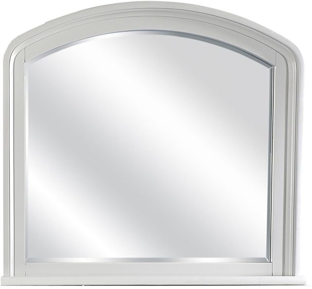 Aspenhome® Cambridge Light Gray Paint Double Dresser Mirror-0