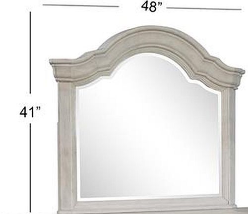 Magnussen Home® Bronwyn Alabaster Shaped Mirror-1