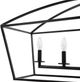 Uttermost® Brookdale Deep Weathered Bronze 6-Light Linear Chandelier-3