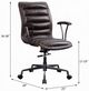 ACME Furniture Zooey Distress Chocolate Office Chair-1
