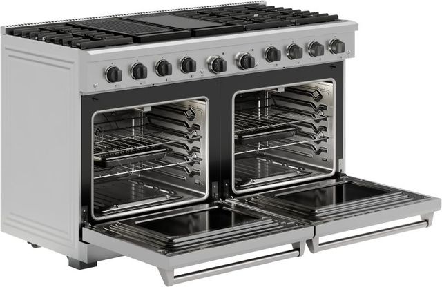 Thor Kitchen® 60" Stainless Steel Pro Style Gas Range-3