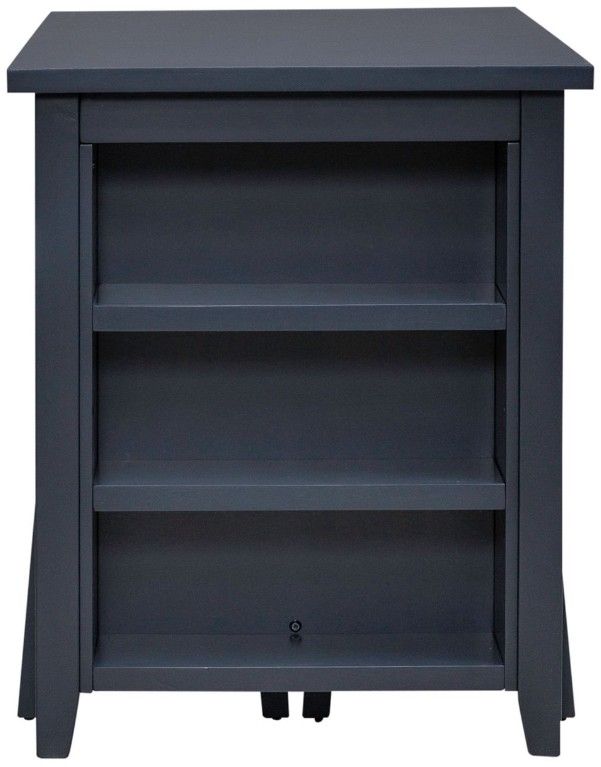 Liberty Furniture Brook Creek 5-Piece Navy Counter Height Dining Set-3