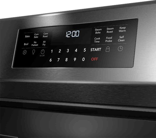 Frigidaire Gallery® 30" Smudge-Proof® Black Stainless Steel Freestanding Gas Range-3