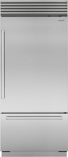 Sub-Zero® Classic Series 36 in. 20.7 Cu. Ft. Stainless Steel Built In Bottom Freezer Refrigerator