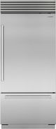 Sub-Zero® Classic Series 36" 20.7 Cu. Ft. Stainless Steel Built-In Bottom Freezer Refrigerator-0