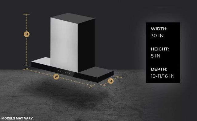 JennAir® 30" Stainless Steel Wall Ventilation-3