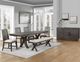Steve Silver Co. Riverdale 6-Piece Black Dining Table Set-1