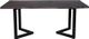Porter International Designs Manzanita Midnight 82" Dining Table with V Base-1