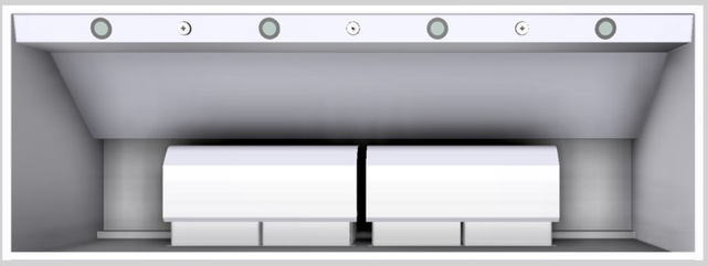 Vent-A-Hood® 66" White Wall Mounted Range Hood-2