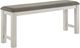 Liberty Furniture Brook Bay 6-Piece Carbon Gray/Textured White Gathering Trestle Table Set-2