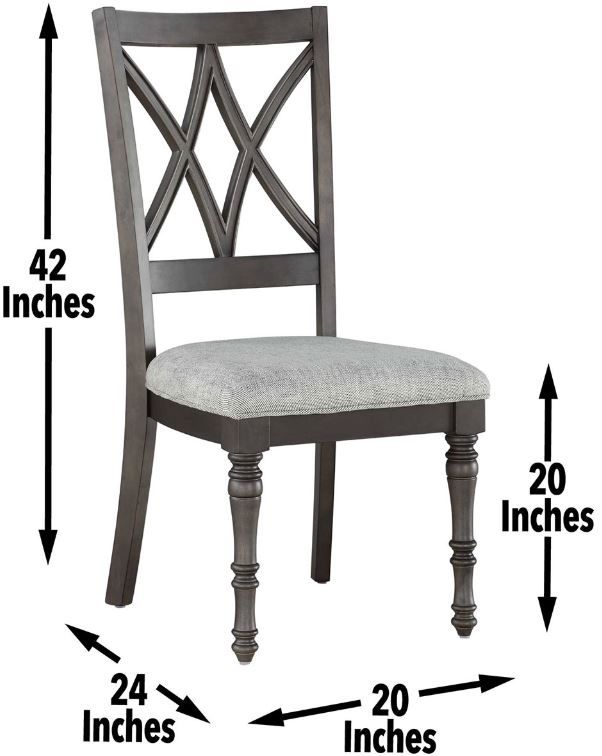 Steve Silver Co. Linnett Slate Side Chair-1
