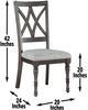 Steve Silver Co. Linnett Slate Side Chair-1
