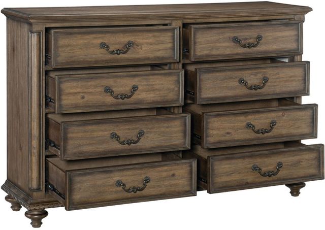 Homelegance® Rachelle Weathered Pecan Dresser-3