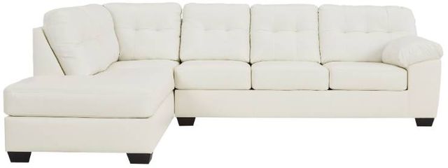 Signature Design by Ashley® Donlen 2-Piece White Living Room Set-1