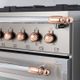 Bertazzoni Collezione Metalli Heritage Series Copper Range and Hood Decor Set-0