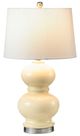 A & B Home Soft Buttery Yellow Table Lamp-1
