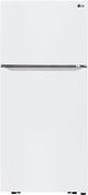 LG 30" 20.2 Cu. Ft. Smooth White Top Freezer Refrigerator-0