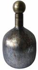 Crestview Collection Antique Bronze/Brass Large Ritz Covered Urn-0