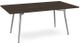 Amisco Customizable Alys 31" Rectangular Table with 72" Birch Veneer Top-0