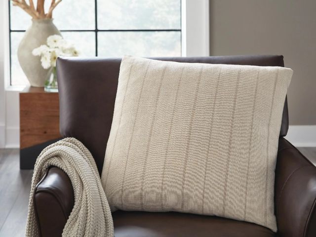 Signature Design by Ashley® Valwick Beige/Brown Pillow-1