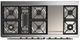 Ilve® Majestic III 60" White Pro Style Dual Fuel Liquid Propane Range with Solid Door and Burnished Trim-3