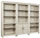 Aspenhome® Caraway Aged Ivory Open Bookcase-1