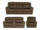 Gabriele Reclining Sofa and Console Loveseat, Recliner Free!-1