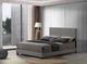 ACME Furniture Leandros Light Gray Upholstered Queen Panel Bed-3