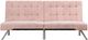 dhp furniture® Emily Pink Convertible Futon-3
