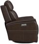 Flexsteel® View Chocolate Power Swivel Recliner-2