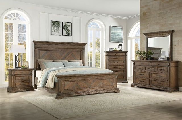 New Classic® Home Furnishings Mar Vista Walnut Nightstand-1