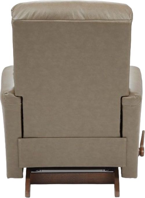 La-Z-Boy® Hawthorn Mushroom Leather Rocking Recliner-3