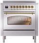 Ilve® Nostalgie II Series 36" Stainless Steel Pro Style Induction Range-0