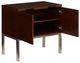 Michael Amini® AOS Incept Dark Almond Storage Cabinet-2