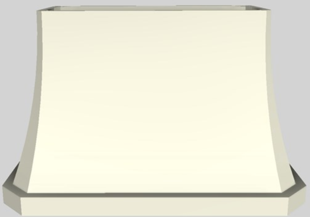 Vent-A-Hood® Designer Series 48" Biscuit Island Range Hood-0