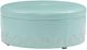 Vanguard® Furniture Customizable Moye Leather Round Ottoman-0