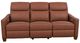 La-Z-Boy® Quinault Chestnut Leather Power Reclining Sofa with Headrest-1