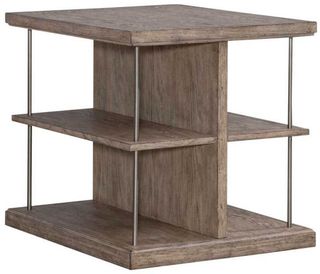 Liberty Furniture City Scape Burnished Beige End Table