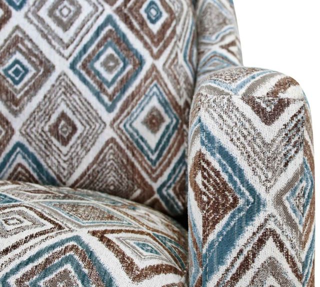 Franklin™ Hughes Los Alamos Teal Swivel Accent Chair-4